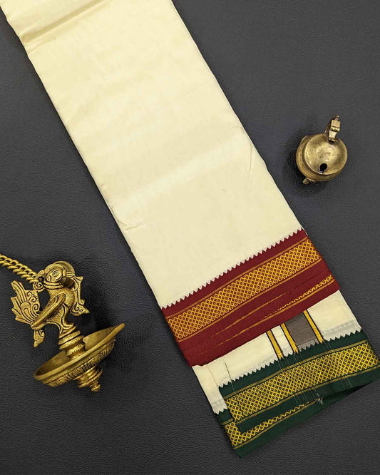 Pure Art Silk Panchakacham Dhoti