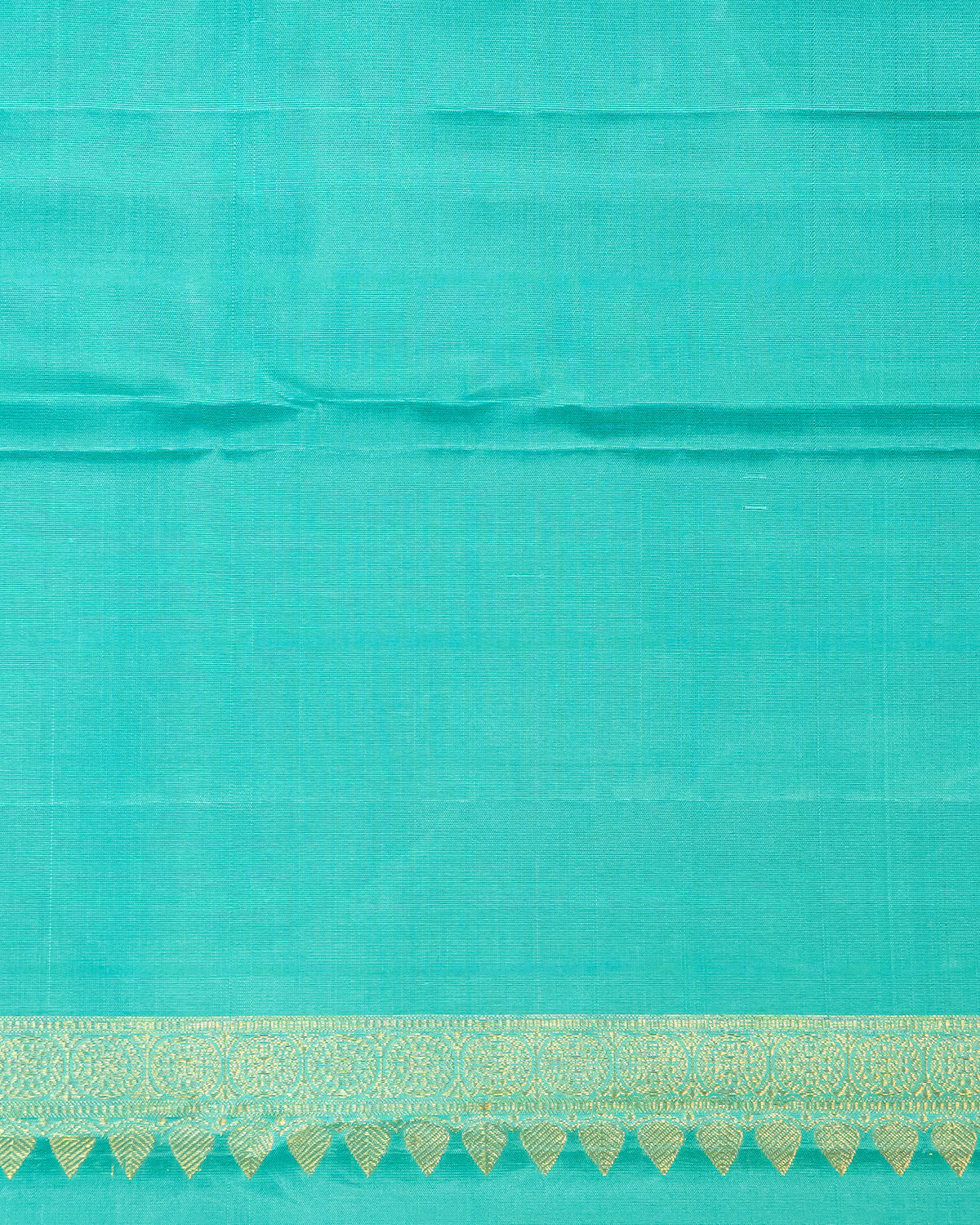 BM Silks Elegant Black Kanchipuram Silk Saree with Turning Multi Colour Border and 2Gm Gold Zari