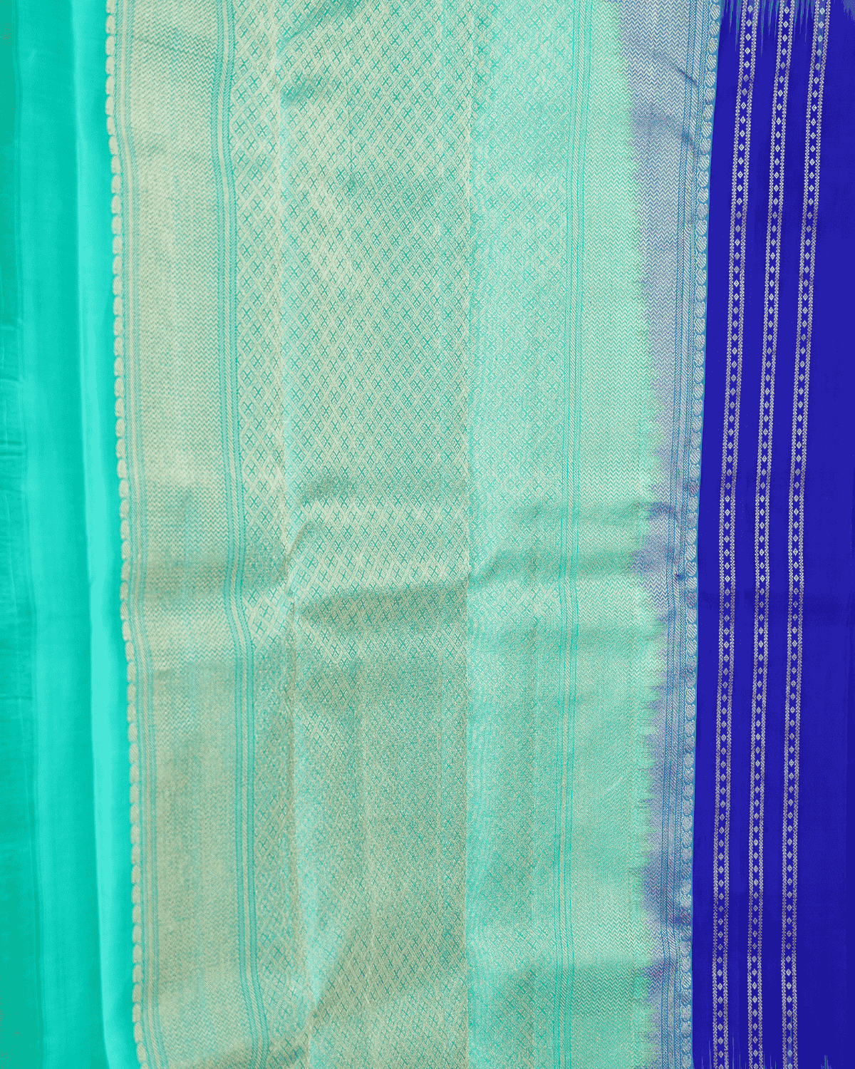 Soft Silk Weightless Vertical Stripes Silk Saree in Violet & Pink with Silkfast Zari – 100% Silkmark Certified Pure Kanchipuram Silk