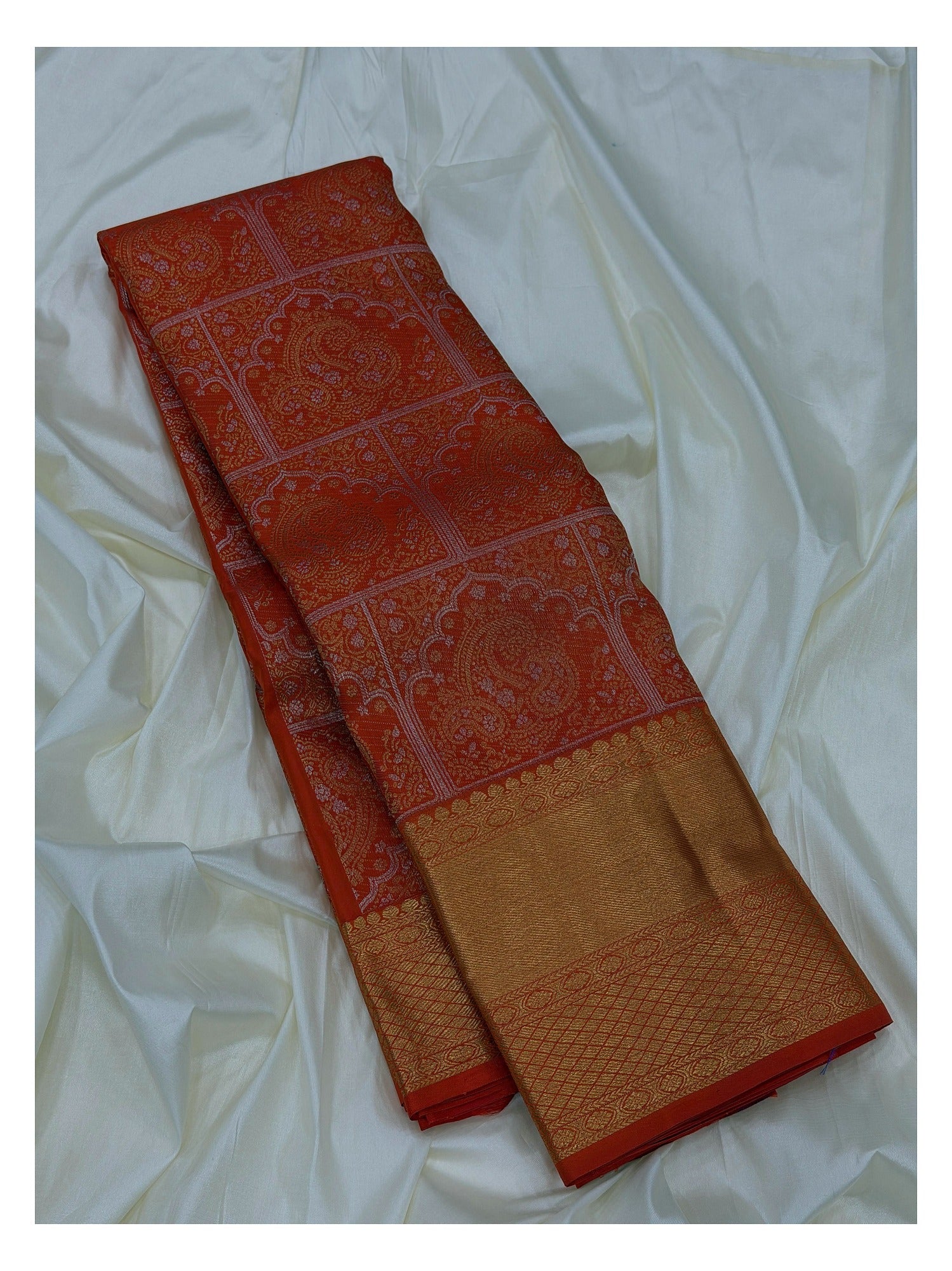 Handwoven Kanchipuram Silk Saree
