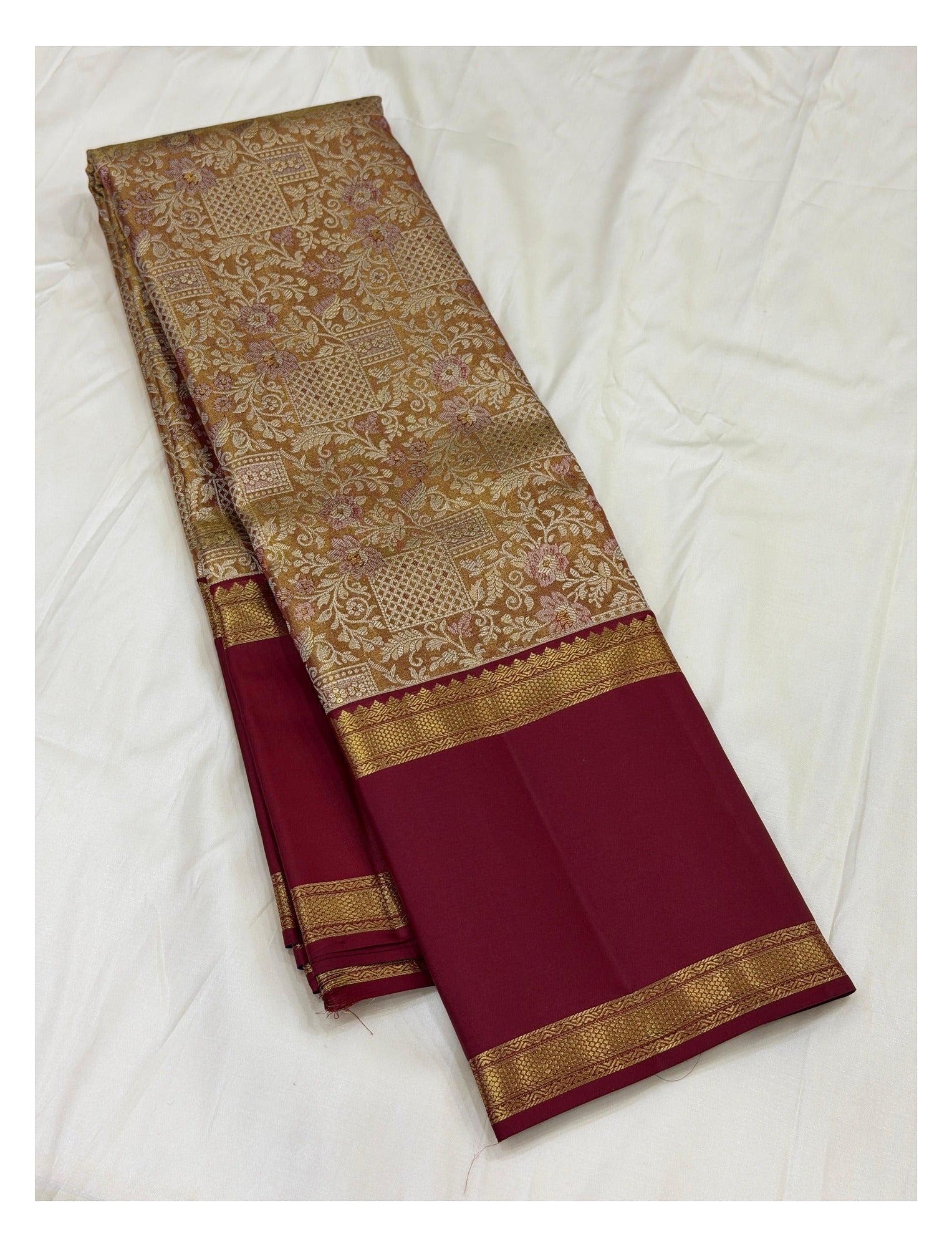 Handwoven Kanchipuram Silk Saree