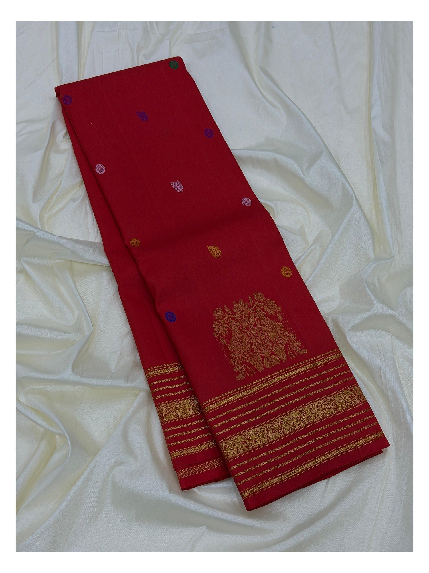 Handwoven Kanchipuram Silk Saree