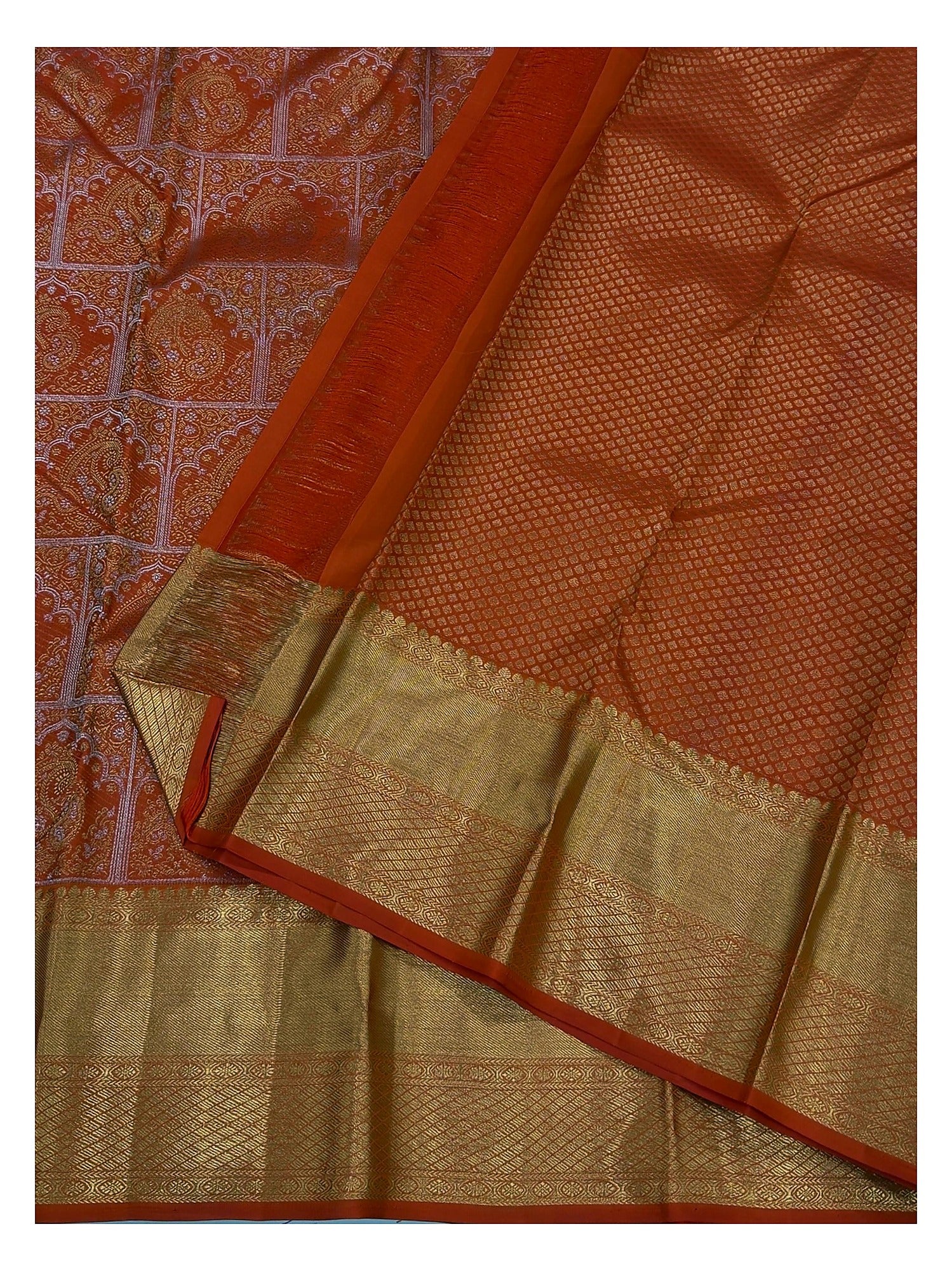 Handwoven Kanchipuram Silk Saree