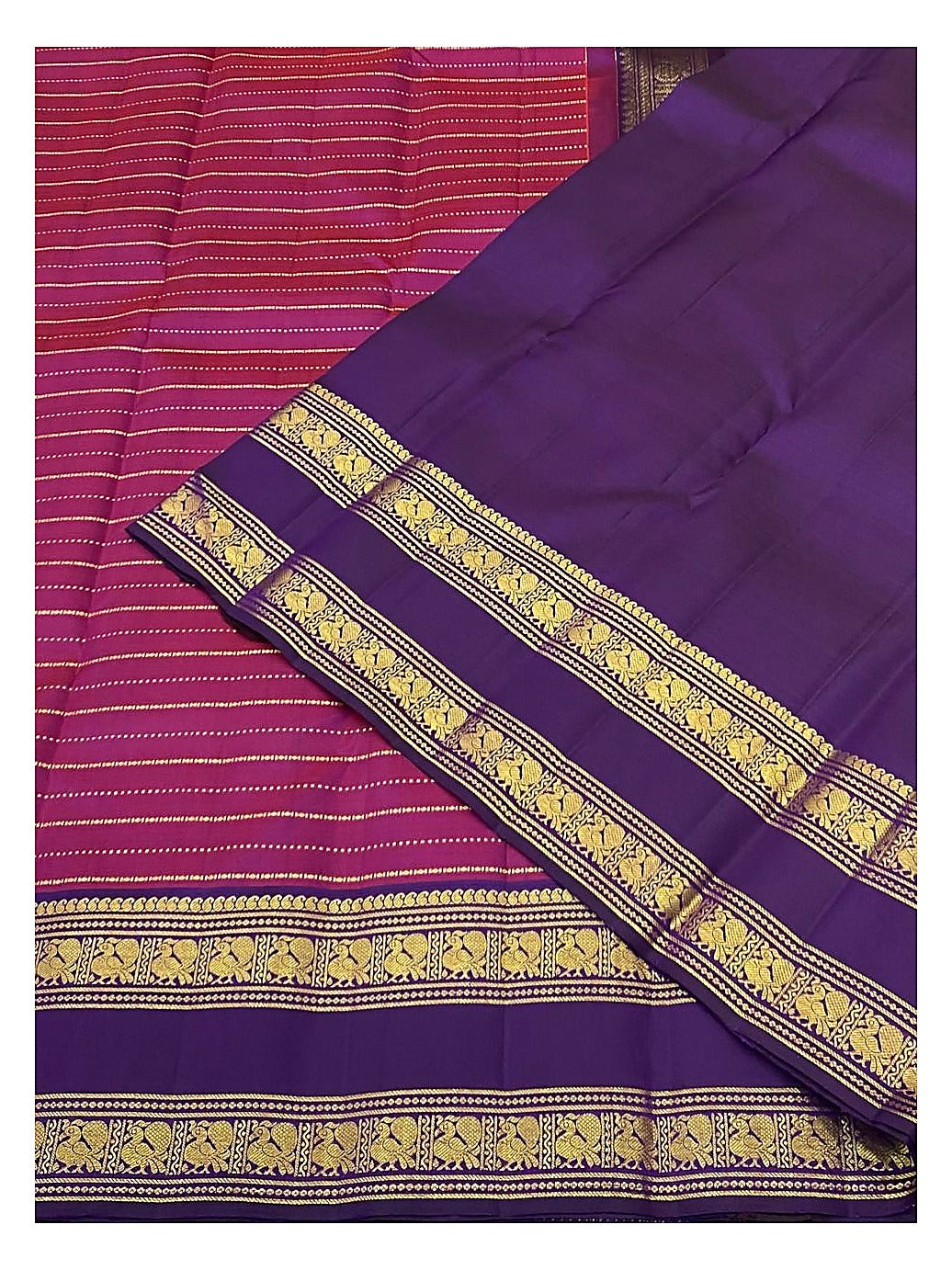 Handwoven Kanchipuram Silk Saree