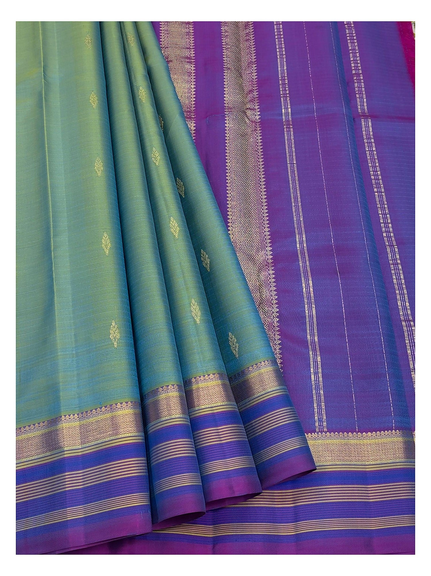 Handwoven Kanchipuram Silk Saree