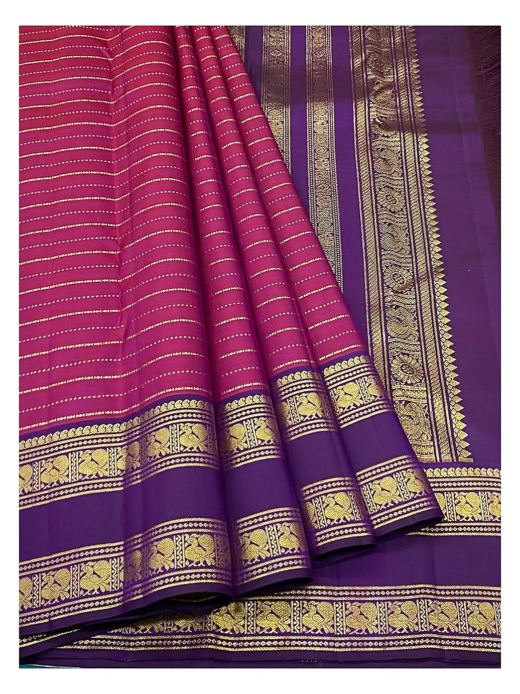 Handwoven Kanchipuram Silk Saree