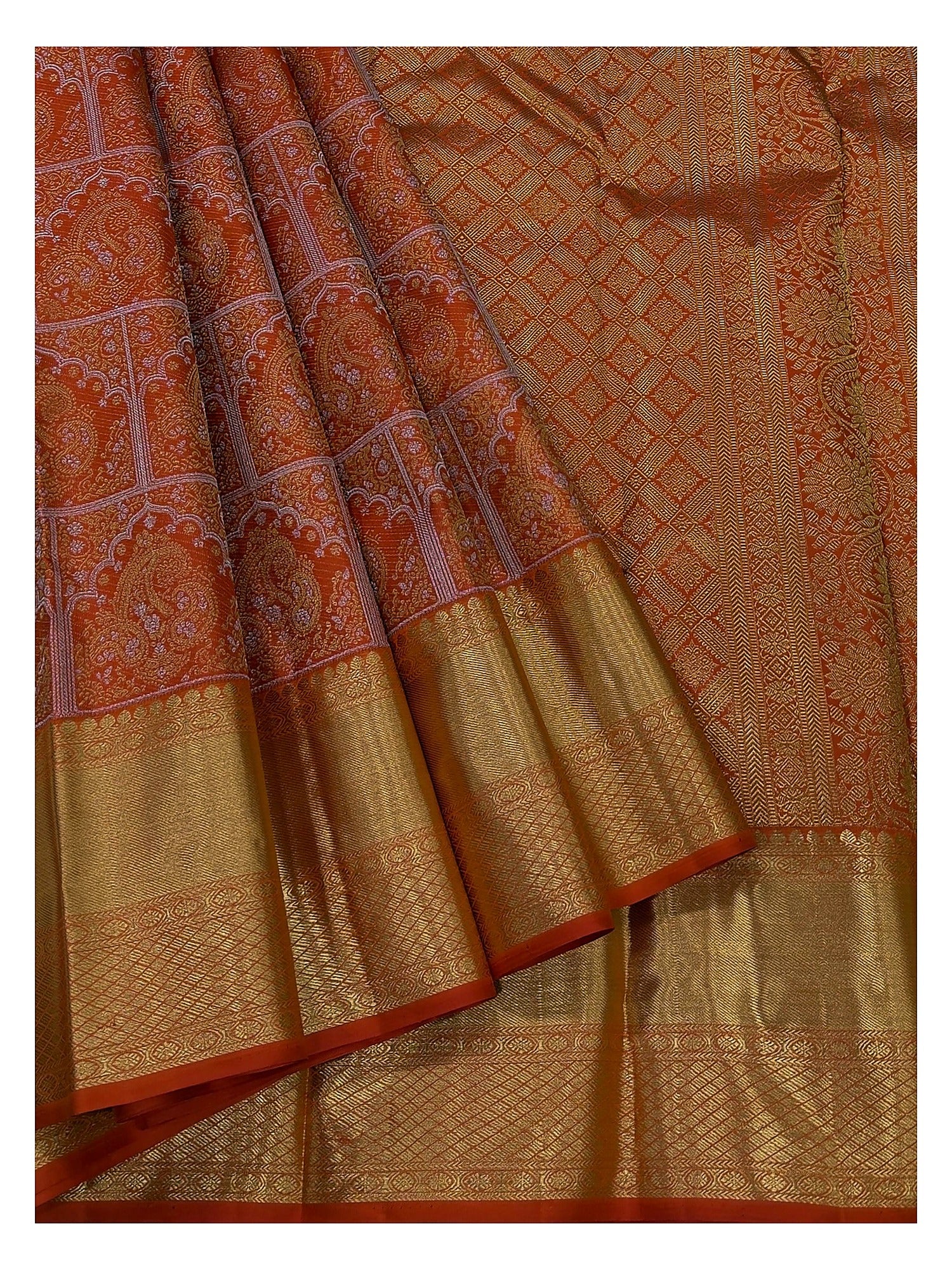 Handwoven Kanchipuram Silk Saree