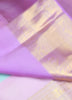 Vibrant Multi-Colour Stripes Saree with Stylish Lavender Border