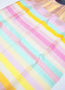 Vibrant Multi-Colour Stripes Saree with Stylish Lavender Border