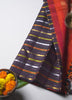 Borderless Saree with Bhel Dhari Weave and Intricate Zari-Thread Highlights