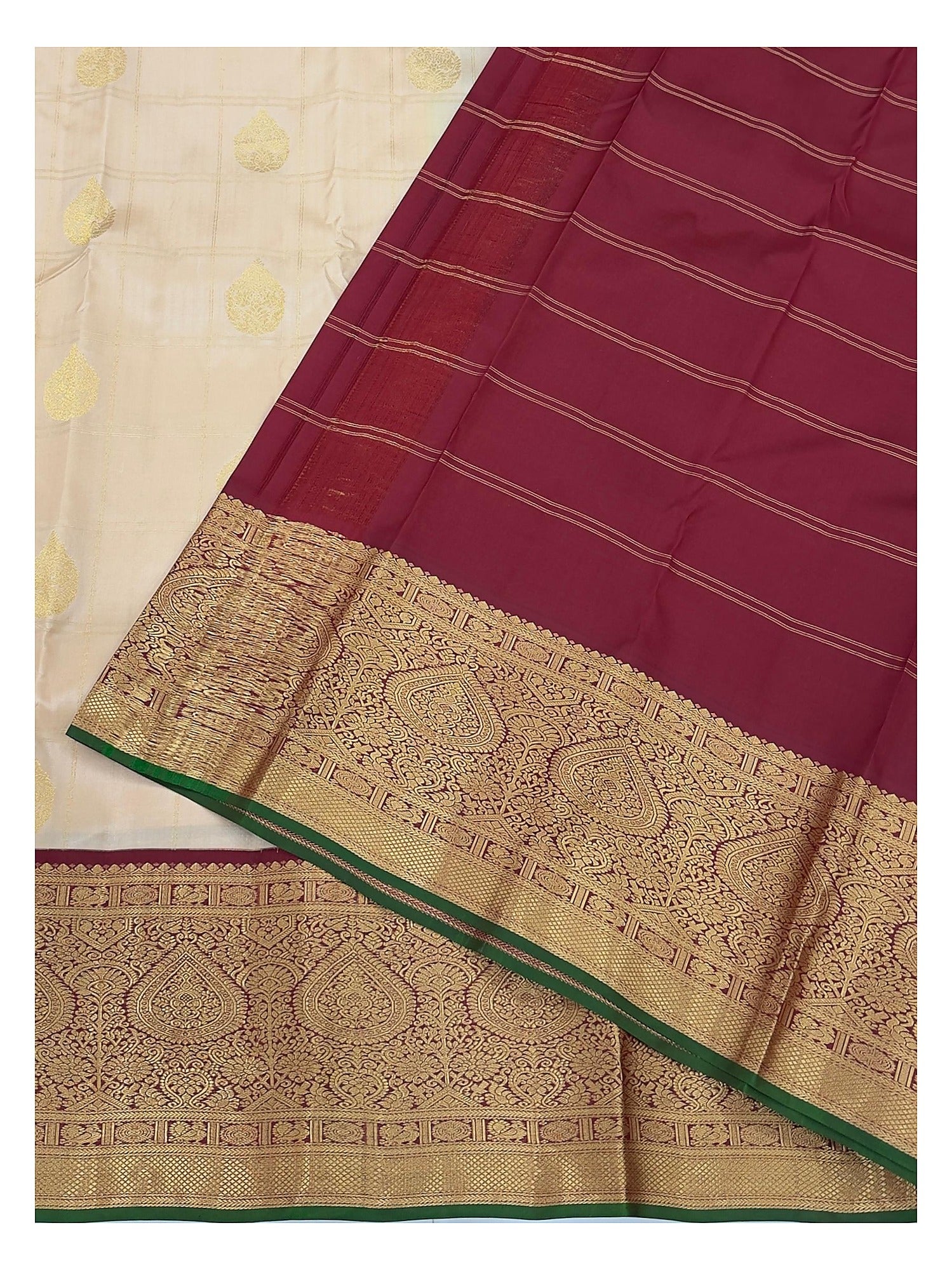 Pure Silk Saree front view