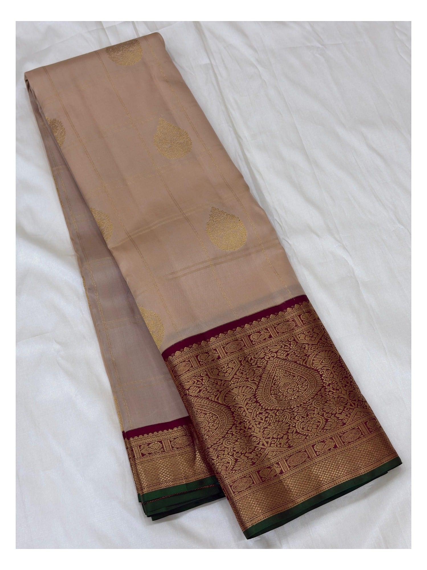 Pure Silk Saree front view