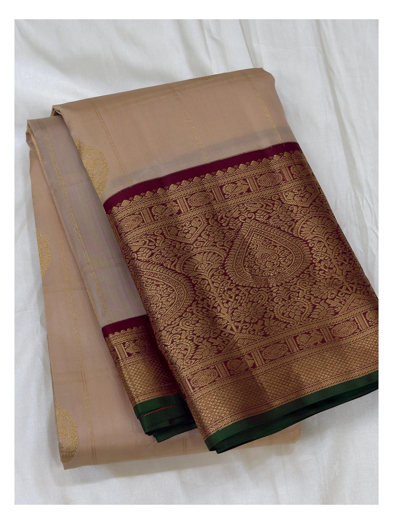 Pure Silk Saree front view