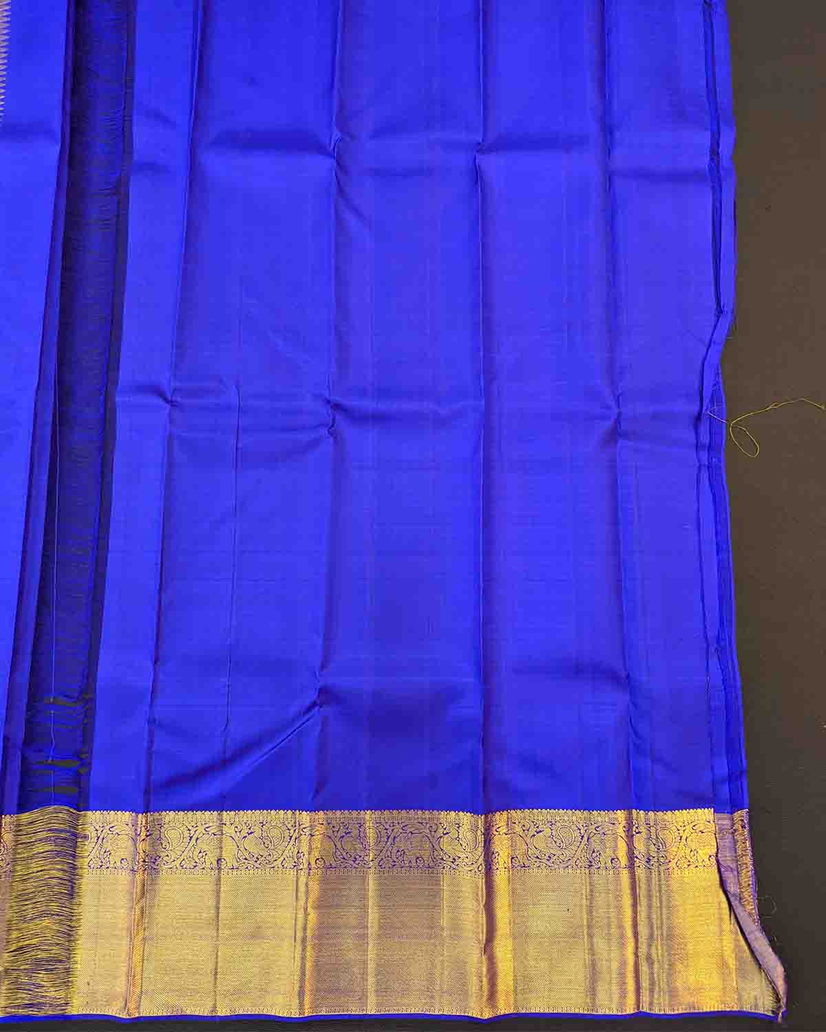 Exquisite Saree with Annam-Elephant Border and Floral Buttas