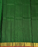 Vibrant Traditional Saree with Paisley Buttas and Annapakshi Border