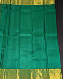 Elegant Saree with Chakra buttas and Contrast Annapakshi Border