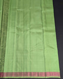 Mint Green Kamalam Buttas Traditional Saree with Intricate Pallu