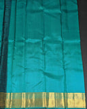 Checked Droplet Zari Motifs Traditional Saree with Paisley Border